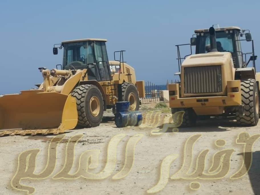 وصول معدات لسلاح المهندسين المصري للسودان
