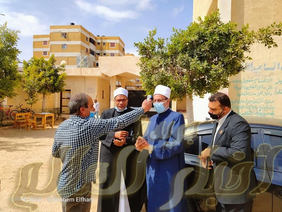 انطلاق امتحانات شهر إبريل ورئيس قطاع المعاهد الأزهرية يتابع معاهد شمال سيناء