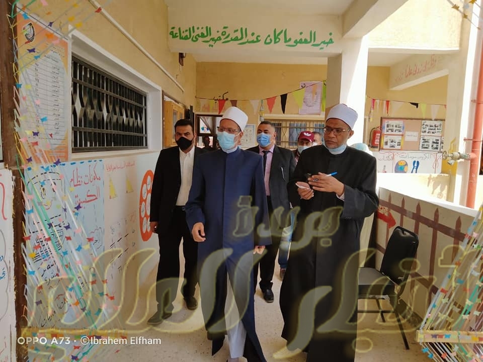 انطلاق امتحانات شهر إبريل ورئيس قطاع المعاهد الأزهرية يتابع معاهد شمال سيناء