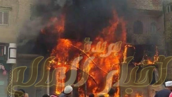 حريق في 3 منازل دون خسائر بشرية فىى مركز جرجا سوهاج