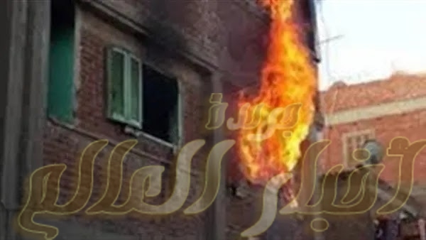 اصابة عامل بحروق اثناء اخماد حريق نشب فى منزله بجزيرة شندويل سوهاج