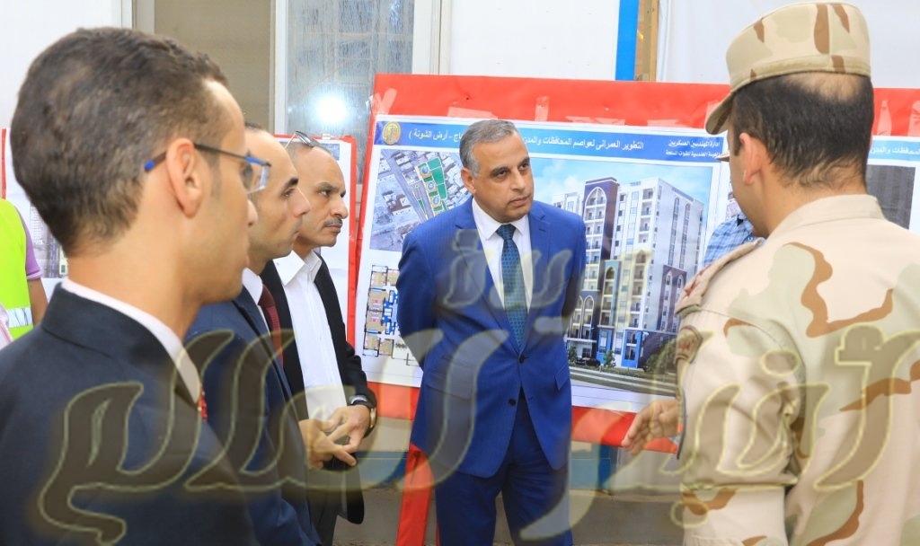 محافظ سوهاج يتفقد عمارات مشروع " التطوير العمراني لعواصم المحافظات والمدن الكبرى
