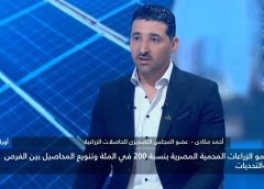 أحمد مكادي يقدم اقتراحات لتجاوز تحديات التكلفة الاستثمارية للزراعات المحمية