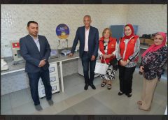 روتارى الاسكندريه راقوده للعام الروتاري ٢٠٢٦-٢٠٢٧ لتحسين وتطوير الخدمات الطبية المقدمة للمرضى، فقد تم توريد معمل بنك الدم بمستشفى المواساة الجامعي عدداً من الأجهزة الطبية المتخصصة،